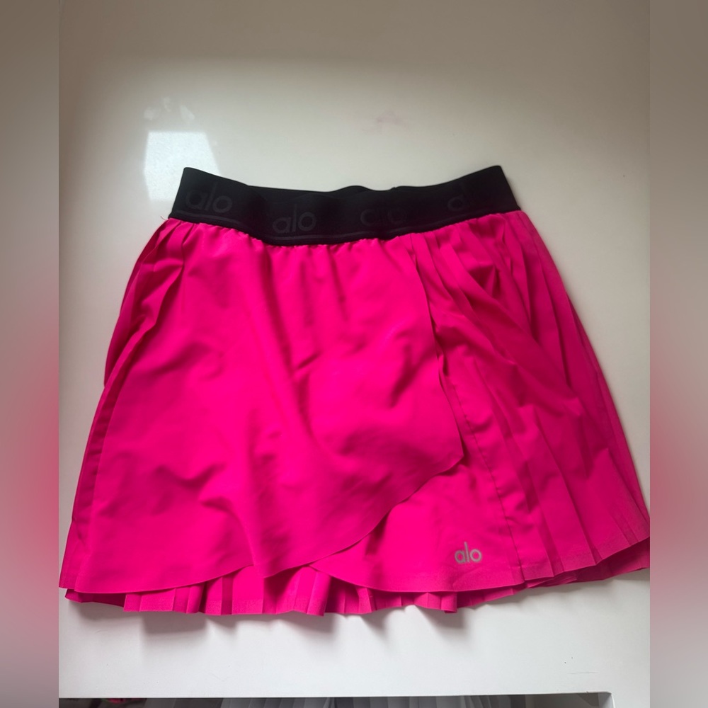 ALO Yoga Pink Skater Mini Skirt